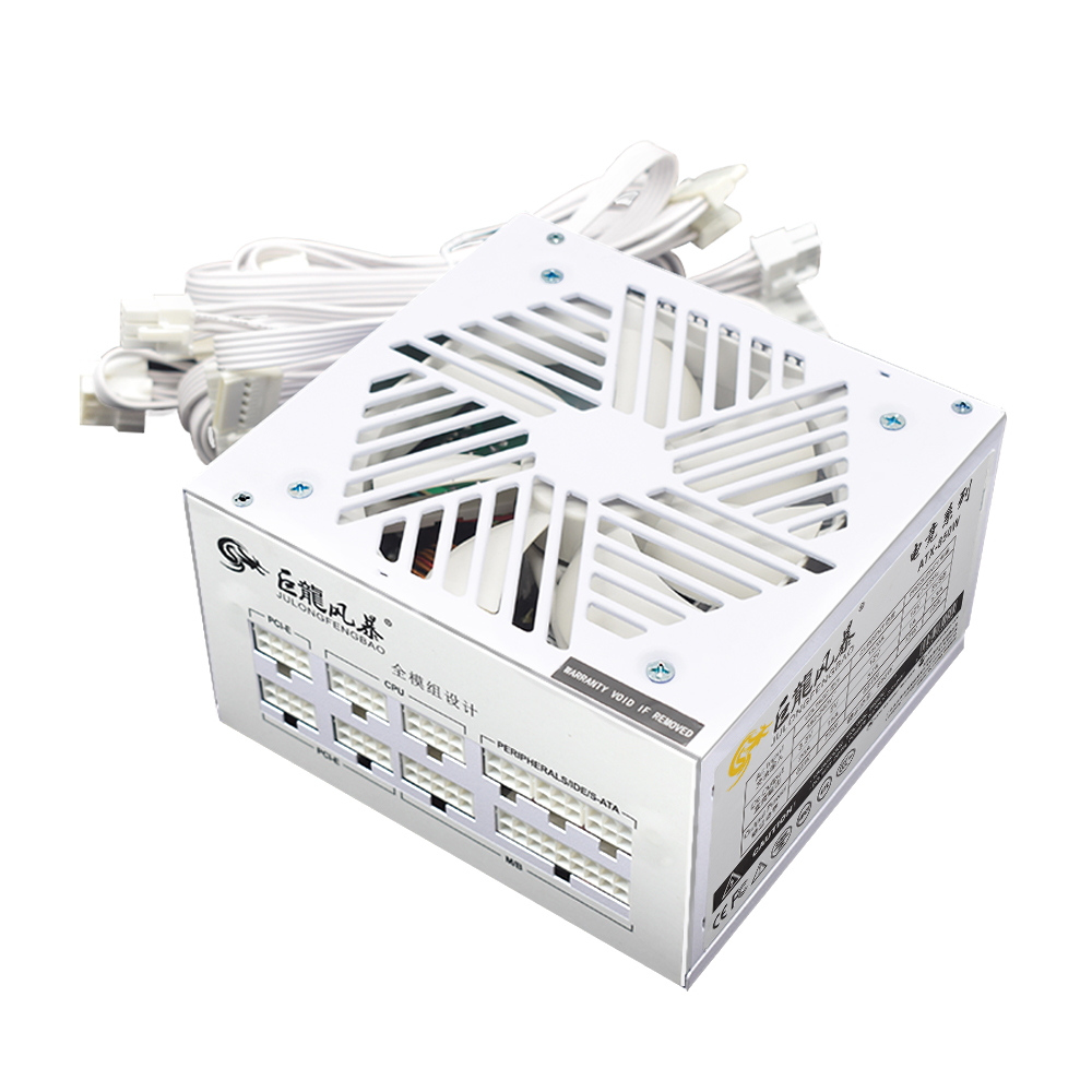 JULONGFENGBAO 110-240V Game Fo - 1000W White Modular Power Supply 评论和价格